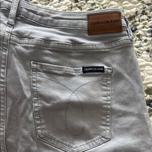 Calvin Klein Jeans Light Gray Denim